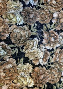 Floral Print Jute Saree
