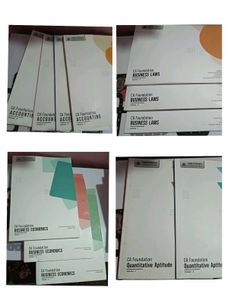 CA Foundation Textbooks Set