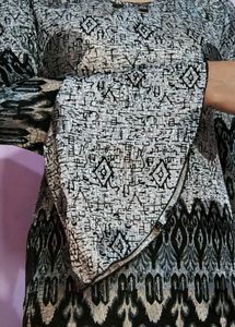 Grey Cold Shoulder Top / Dress