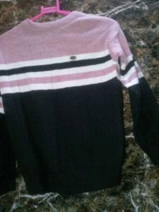 Stylish Color Block Sweater