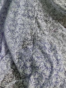 Floral Embroidered Fabric