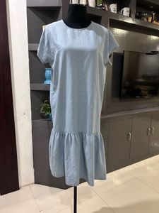 Linen Style Dress