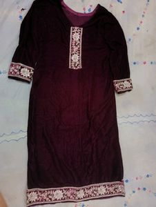 Elegant Velvet Kurta