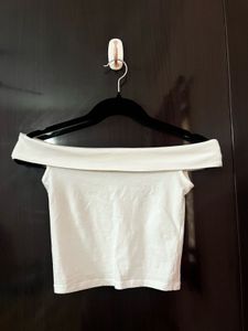 Off The Shoulder Crop Top