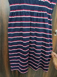 Striped Casual Dress (S)