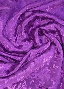 Beautiful Purple Embroidered Dress Material