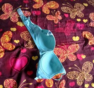 Flower Print Bra