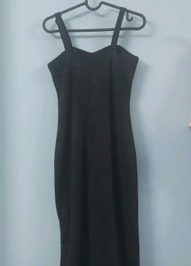 Shimmery Long Tight Fitting Dress
