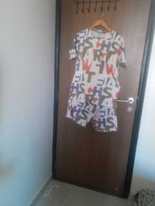 Letter Print Casual Dress Or CORD SET