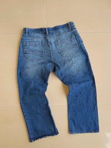 Vintage Blue Denim Jeans | Waist 36&#34; | Relaxed Fit
