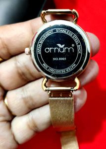 🆕 Gold-Tone⚡Mesh Watch ⌚ For Pretty Women &amp; Girls