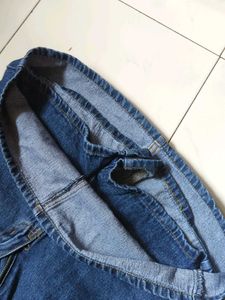 Blue Denim Skirt