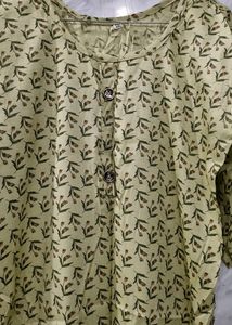 Green Floral Kurti&#39;s 🎀