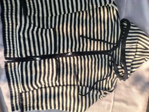 Striped Hooded Sweater