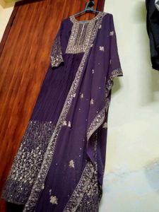 New Anarkali With Dupatta