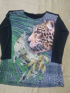 Animal Print Top