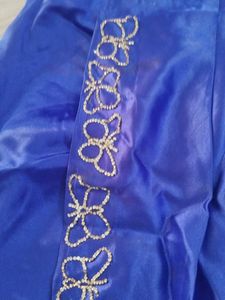 Elegant Blue Ethnic Gown