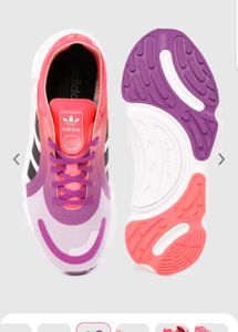 ADIDAS Originals Women White & Pink Sneakers