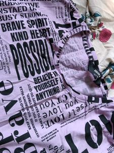 Trendy Graphic Print Tee