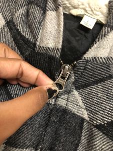 Rubbish Black Wool Jacket
