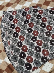 Fabindia Women Cotton Printed A-line Top