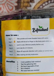 Bifrudiant Turmeric Facial Wax