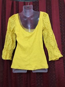 Who What Wear Yellow Top