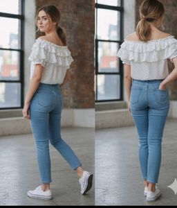 Ruffled Off-Shoulder Top