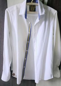 Rare Rabbit branded White Casual Shirt
