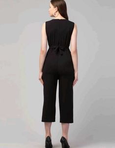 Sleek Black Jumpsuit