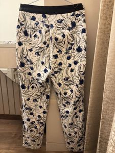 Floral Print Casual Pants