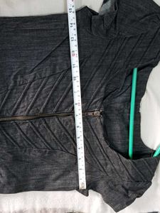 Stylish charcoal black Mini Dress