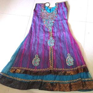Elegant Embellished Anarkali Dress