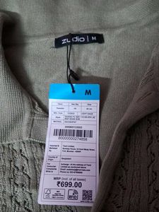 Green Knit Cardigan