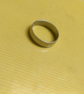 Unisex Simple Silver Ring