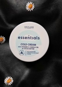 Essentials coldcream with Vitamin E Canola Oil