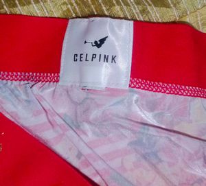 Celpink Floral Striped Panties