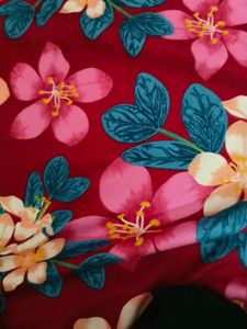 Maroon Embroidery
