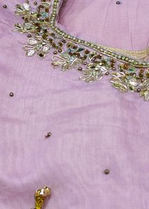 Festival special pink gown with dupatta