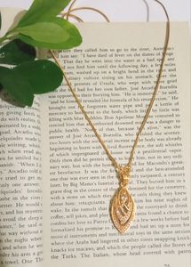 Chain with Stone Worked Pendant