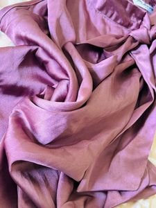Mauve Tie-Front Top
