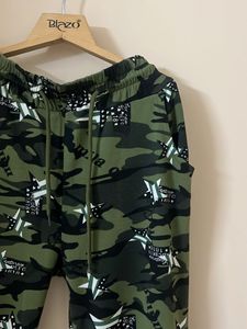 Camo Print Cargo Pants