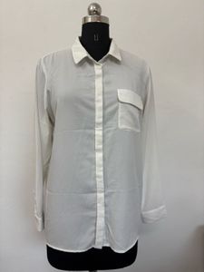 White Button-Down Shirt