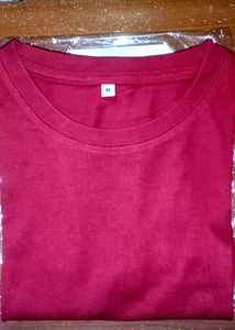 💥Men's Premium Solid Cotton Brick Red T-shirt