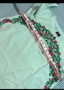 Beautiful embroidery kurti