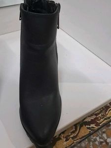 Black Matte ankle Length Boots