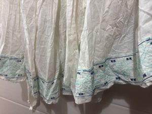 Elegant Embroidered Skirt