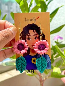 Floral Leafy Earring
