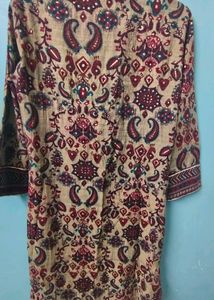 Paisley Print Tunic Top