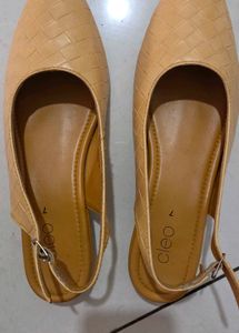 Cleo Tan Flats